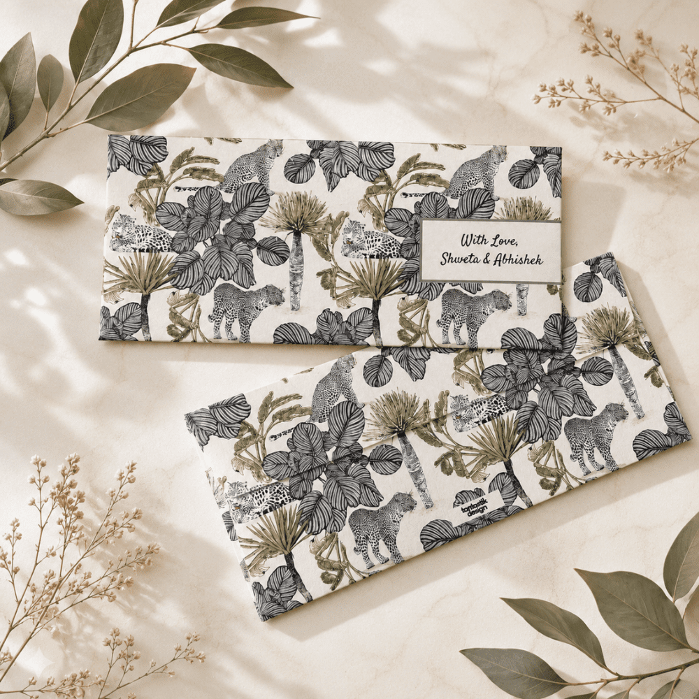 Leopard Love Cream Stationery Sets - Image 2
