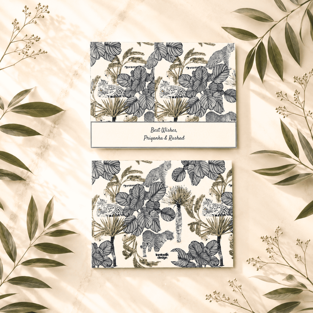 Leopard Love Cream Stationery Sets - Image 3