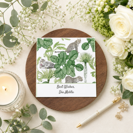 Leopard Love-Off White Gift Tags