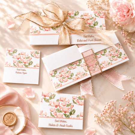 Lotus Luxe Ribbon Envelope Full Set