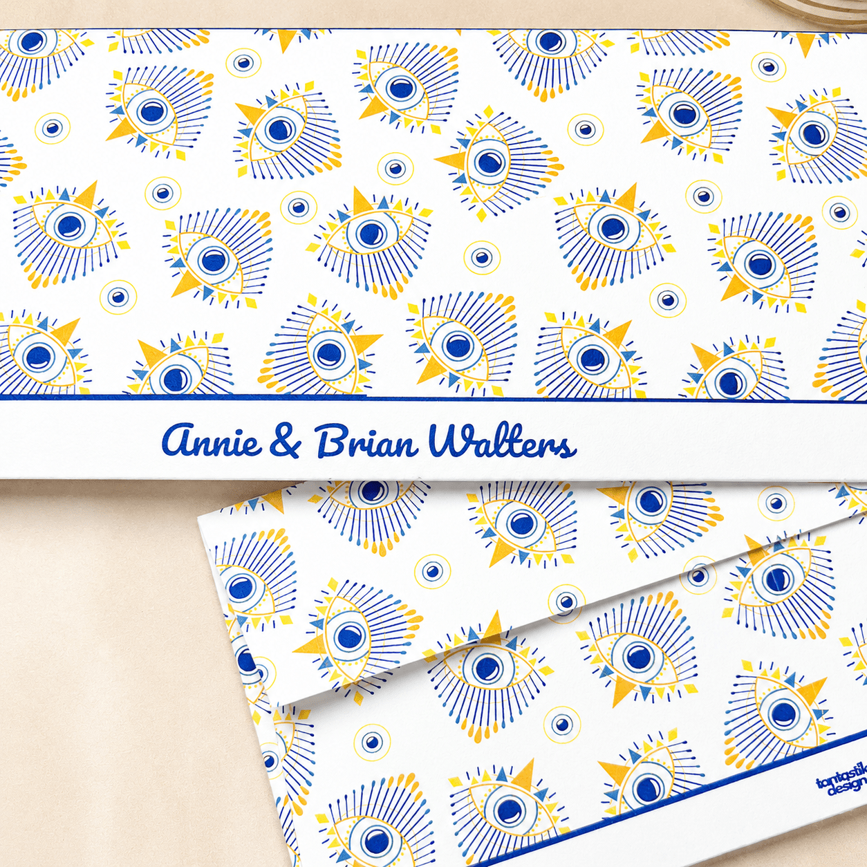 Love Me An Evil Eye 4 Stationery Sets - Image 5