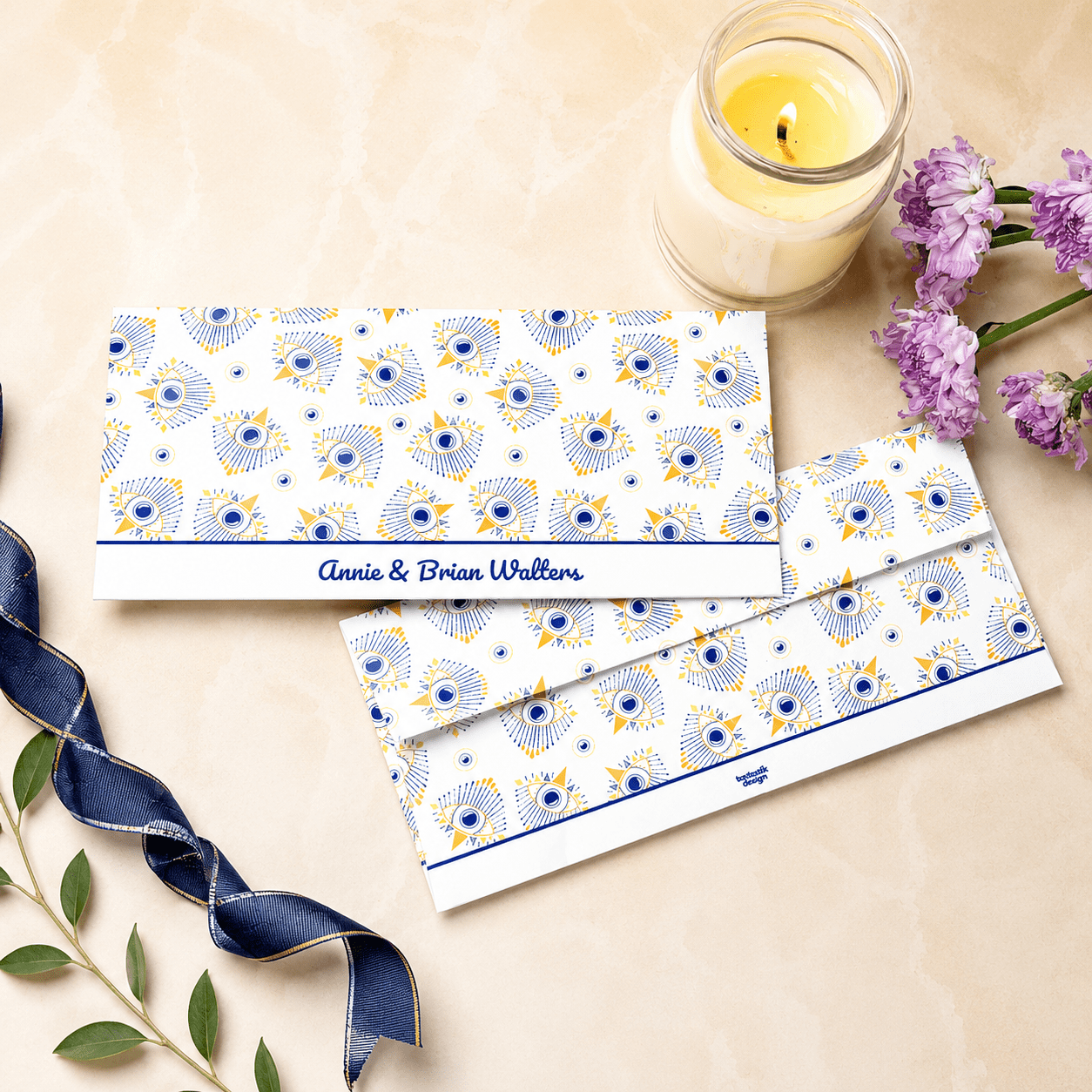 Love Me An Evil Eye 4 Stationery Sets - Image 2