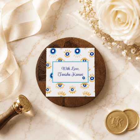 Lucky Charm Evil Eye Gift Tags