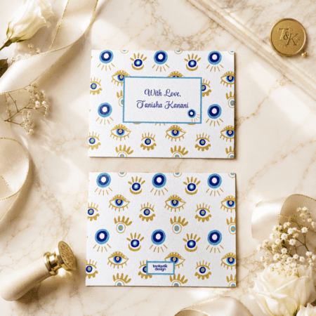 Lucky Charm Evil Eye Notecards