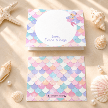 Magical Mermaid Notecards