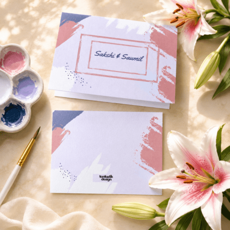 Pastel Brushstrokes Notecards