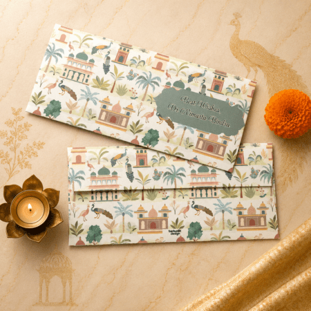 Peacock Royale Money Envelope