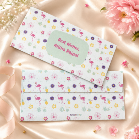 Pink Flamingo Money Envelopes
