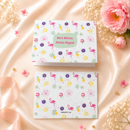 Pink Flamingo Notecards