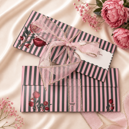 Pom in Bloom Ribbon Envelope
