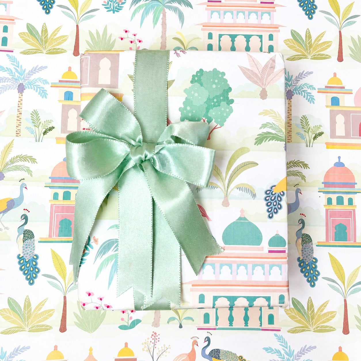 Peacock Royale Wrapping Paper
