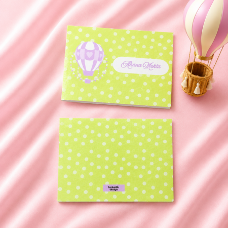 Skyward Dreams Green Notecards