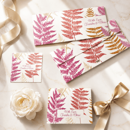 Sunset Fern Stationery Sets