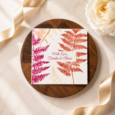 Sunset Fern Gift Tags