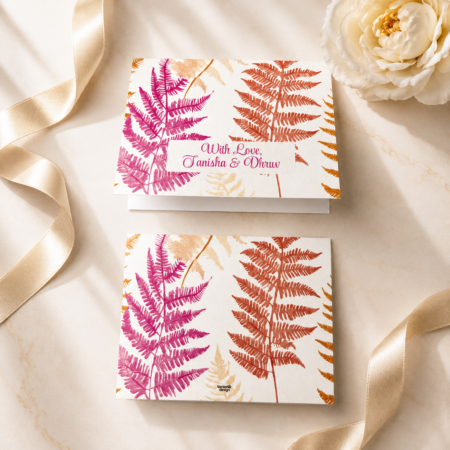 Sunset Fern Notecards