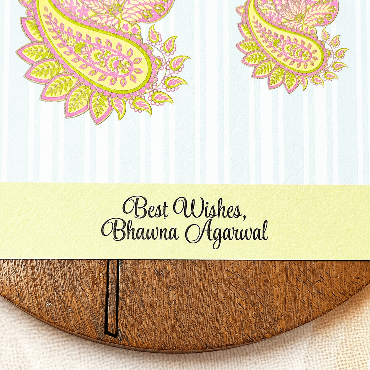 Swirl & Stripes Ribbon Envelope Full Set - Image 5