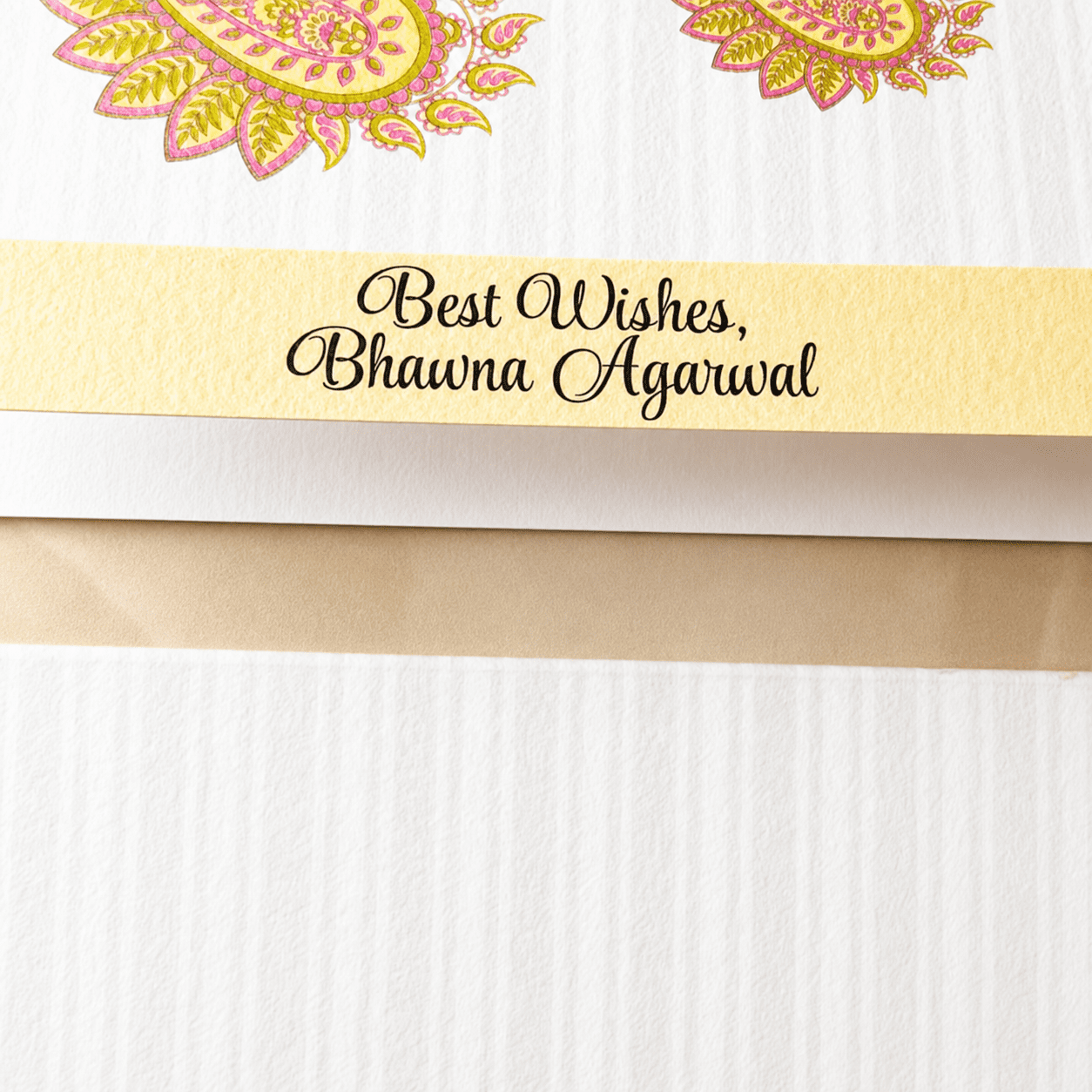 Swirl & Stripes Ribbon Envelope Full Set - Image 4