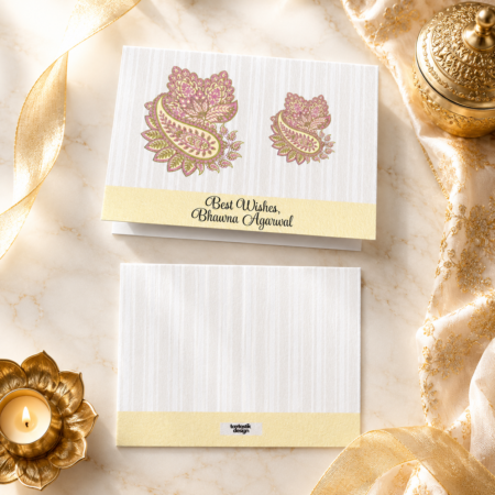 Stripes And Swrils Notecards