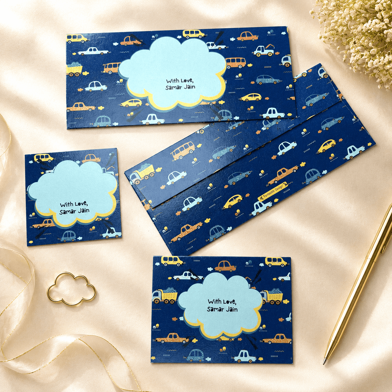 Vroom Vroom Stationery Sets