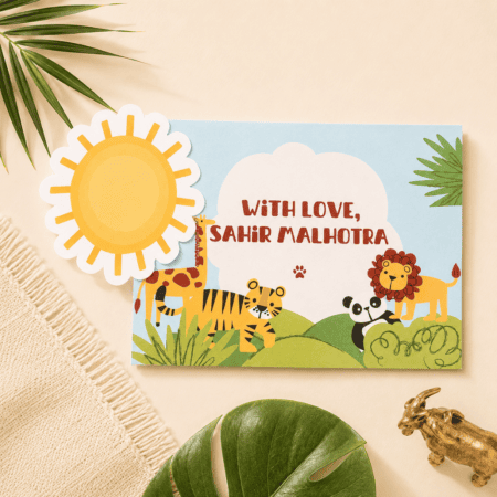 3D Safari Squad Gift Tags