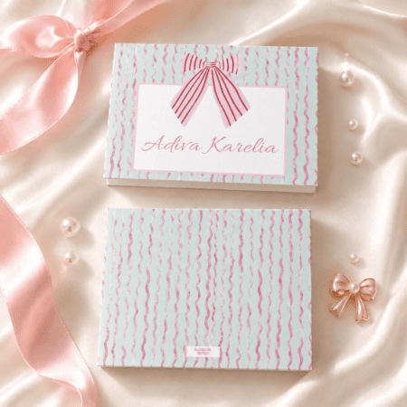 Bows & Stripes Notecards
