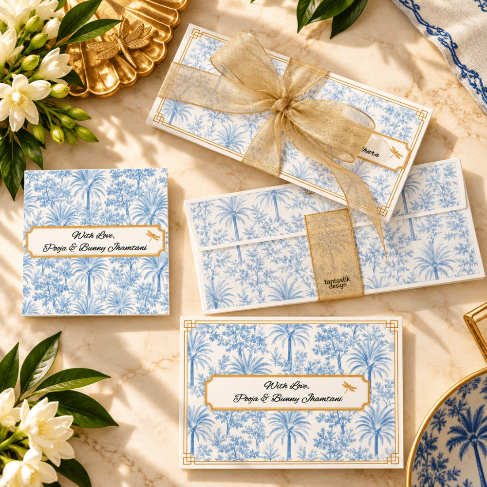 Dragonfly Grove Ribbon Envelope Full Set