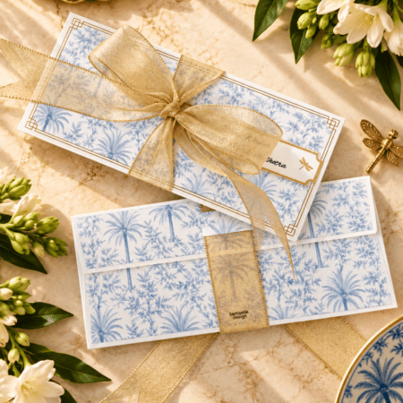 Dragonfly Grove Ribbon Envelope